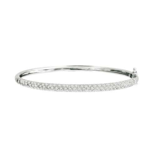 Bangle Bracelet Set Diamonds