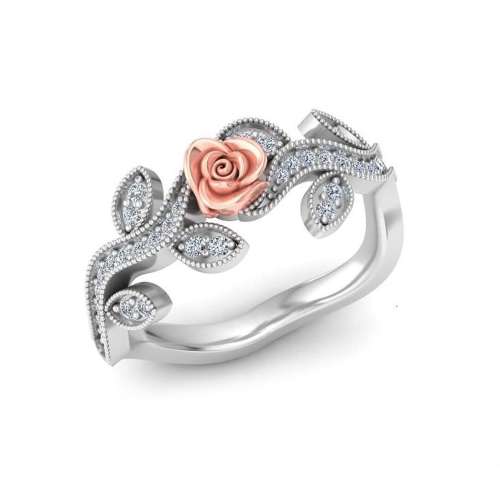 Rose Diamonds Ring