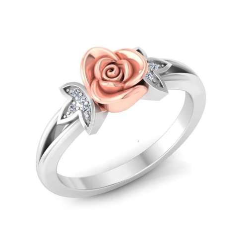 Rose Diamonds Ring