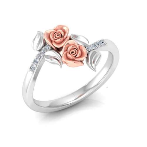 Rose Diamonds Ring