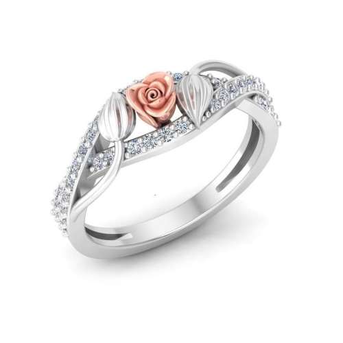 Rose Diamonds Ring