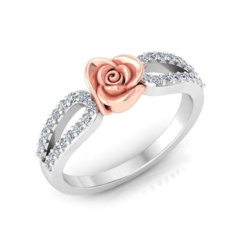 Rose Diamonds Ring