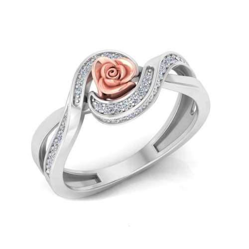 Rose Diamonds Ring