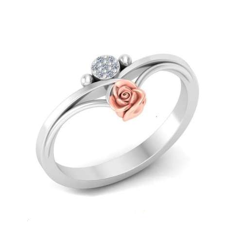 Rose Diamonds Ring