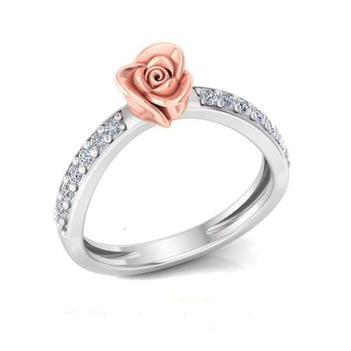 Rose Diamonds Ring