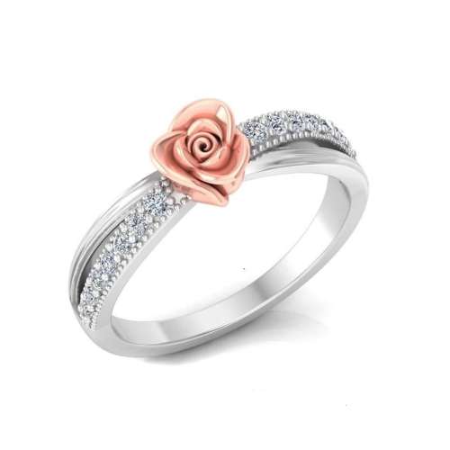 Rose Diamonds Ring