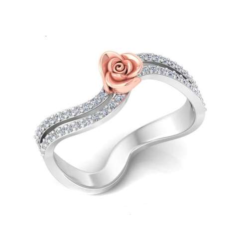 Rose Diamonds Ring