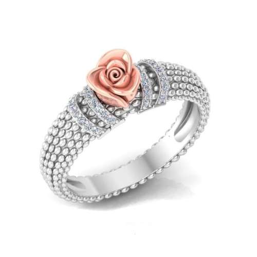 Rose Diamonds Ring