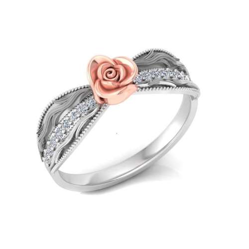 Rose Diamonds Ring