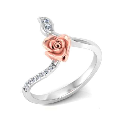 Rose Diamonds Ring