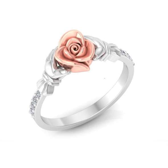 Rose Diamonds Ring