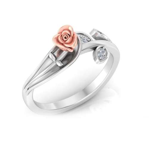 Rose Diamonds Ring