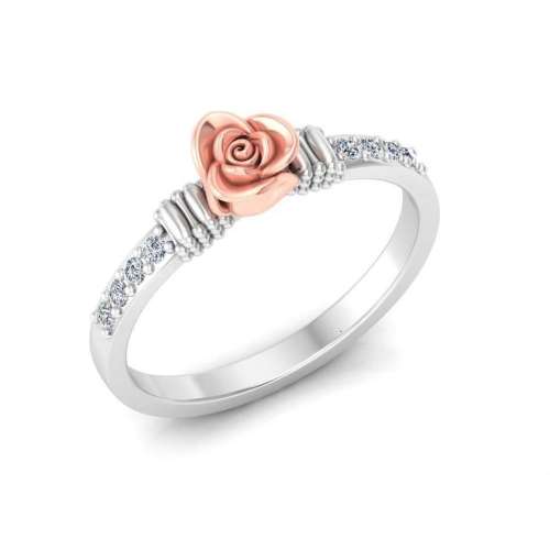 Rose Diamonds Ring