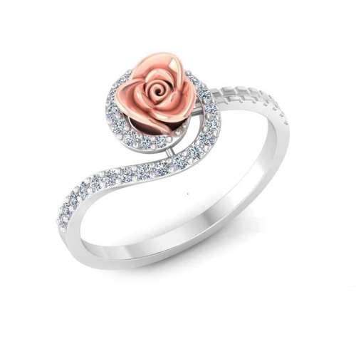 Rose Diamonds Ring