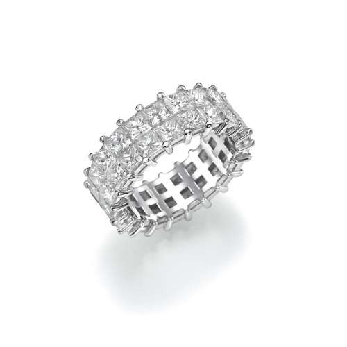 Princess Cut Eternity Ring