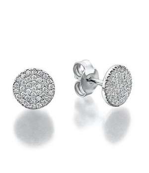 Designed Earrings Set Diamonds
