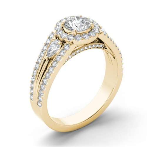 Halo Engagement Ring