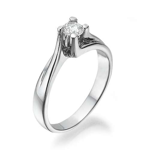 Twist Engagement Ring