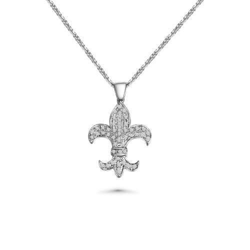 Fleur De Lis Set Diamonds