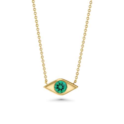 Emerald Eye Pendant