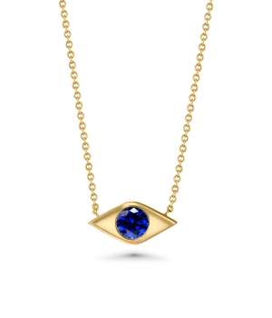 Sapphire Eye Pendant