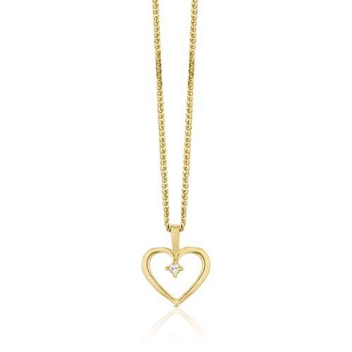 Heart Diamond Pendant